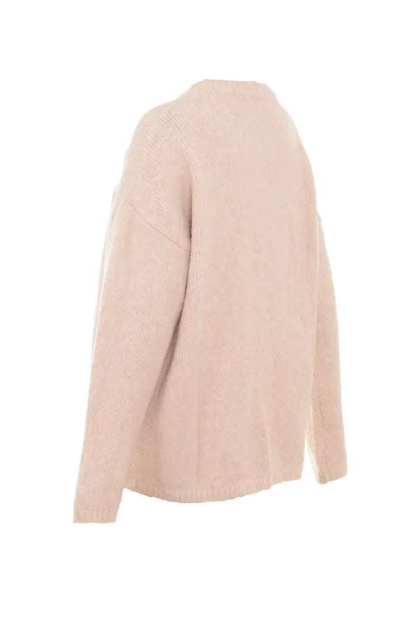 Mistress Rocks Cream Eyelash Knit Oversized Sweater - SALE