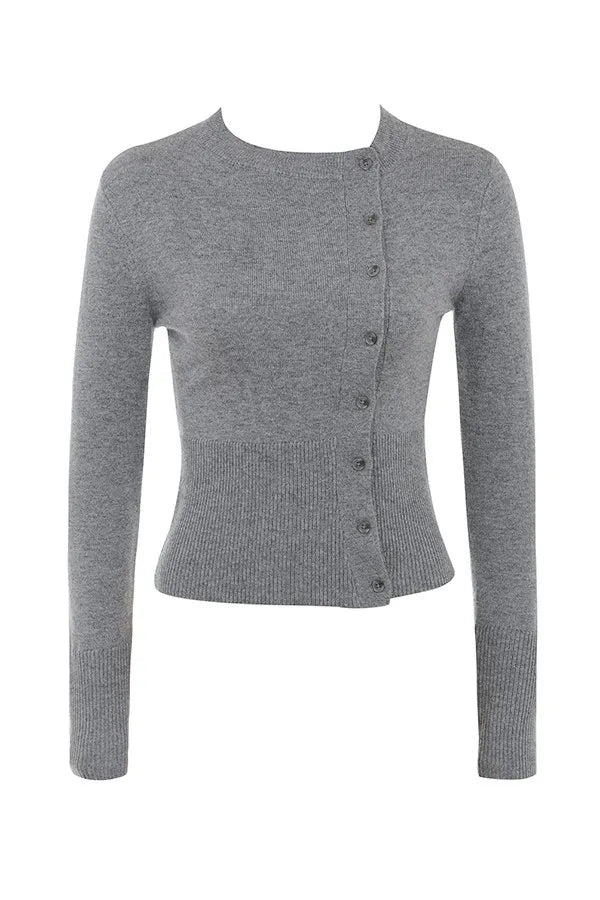 Mistress Rocks Slate Knitted Cardigan - SALE