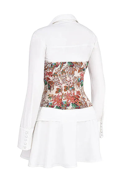 Mistress Rocks Tapestry Jacquard Shirt Dress - SALE