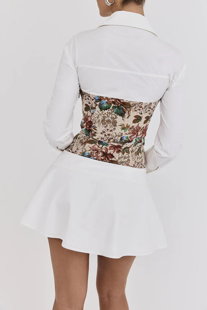 Mistress Rocks Tapestry Jacquard Shirt Dress - SALE