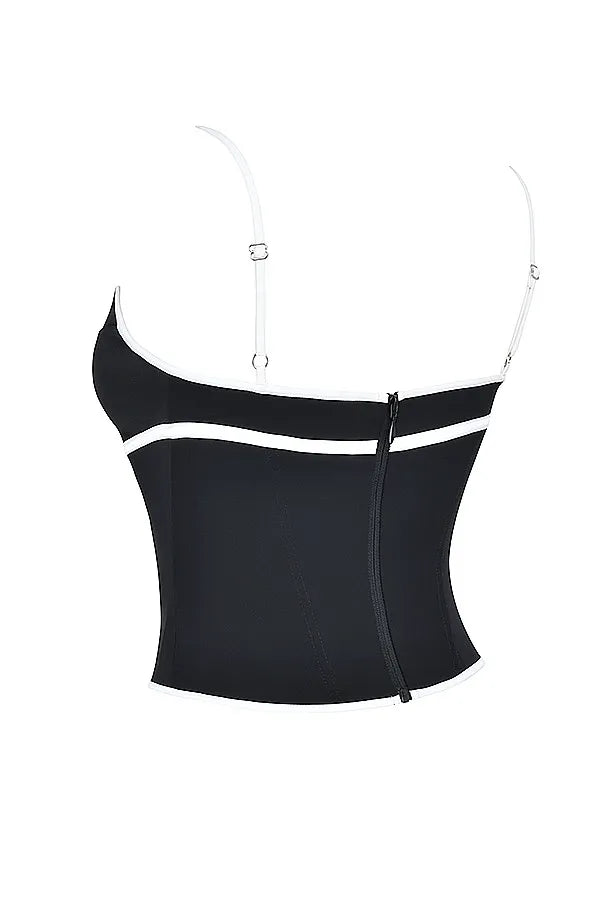 Mistress Rocks Black Structured Corset - SALE