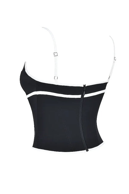 Mistress Rocks Black Structured Corset - SALE