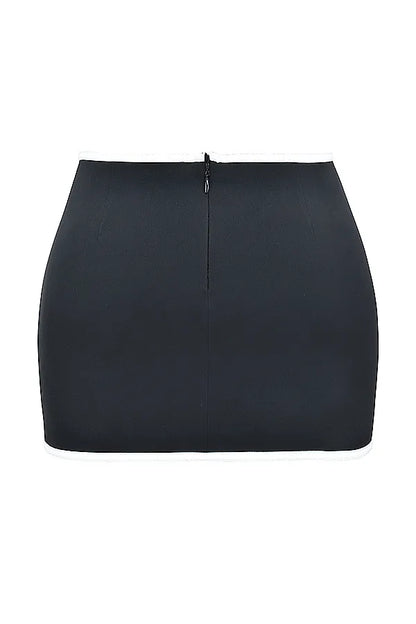 Mistress Rocks Black Cutout Mini Skirt - SALE