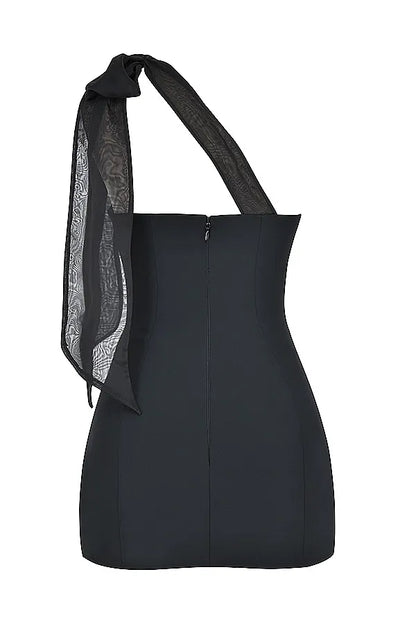 Mistress Rocks Black Cutout One Shoulder Top - SALE