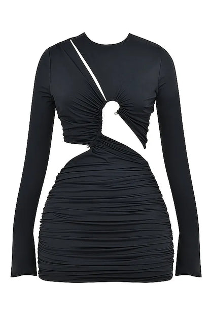 Mistress Rocks Black Cutout Mini Dress - SALE
