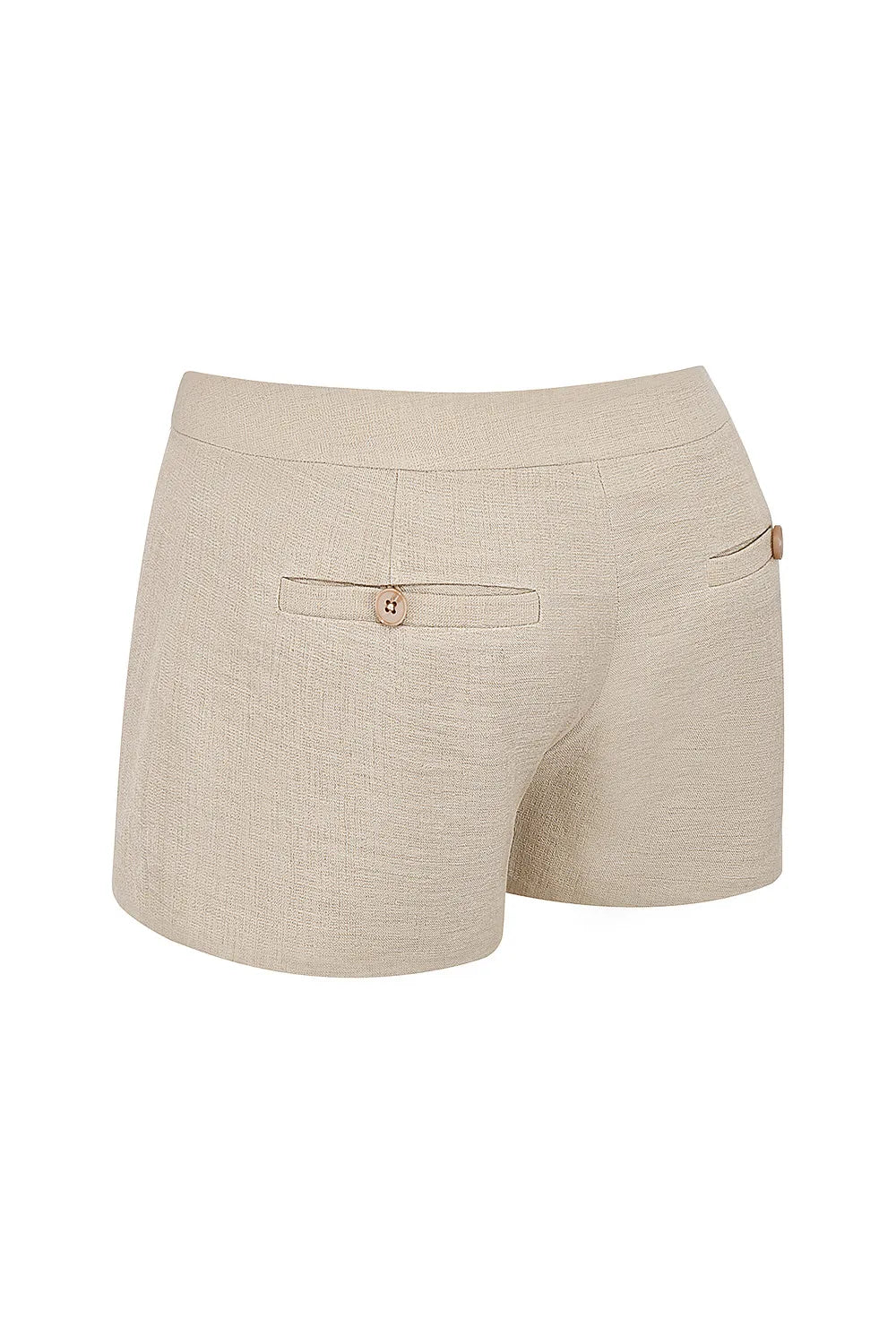 Mistress Rocks Stone Tailored Shorts - SALE