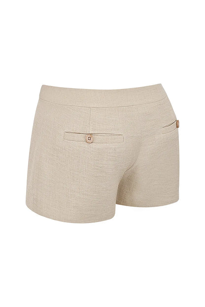 Mistress Rocks Stone Tailored Shorts - SALE