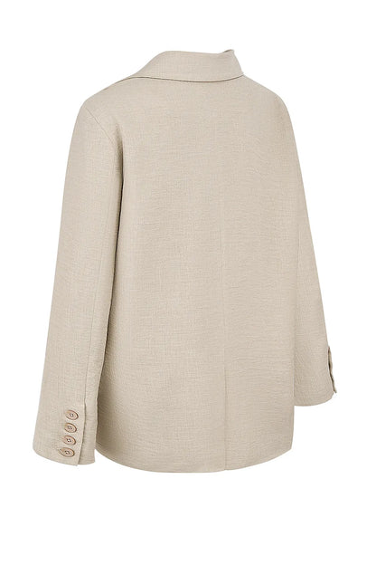Mistress Rocks Stone Boxy Oversized Jacket - SALE
