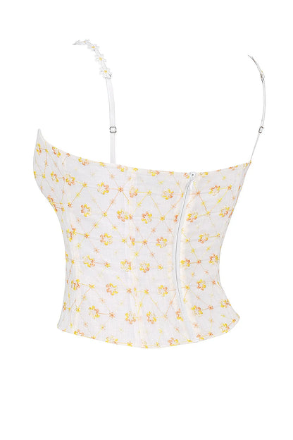 Mistress Rocks Cloud Floral Embroidered Top - SALE