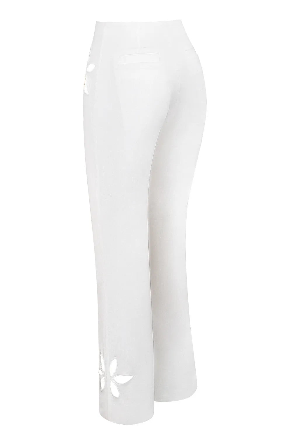 Mistress Rocks Cloud Floral Cutout Trousers - SALE