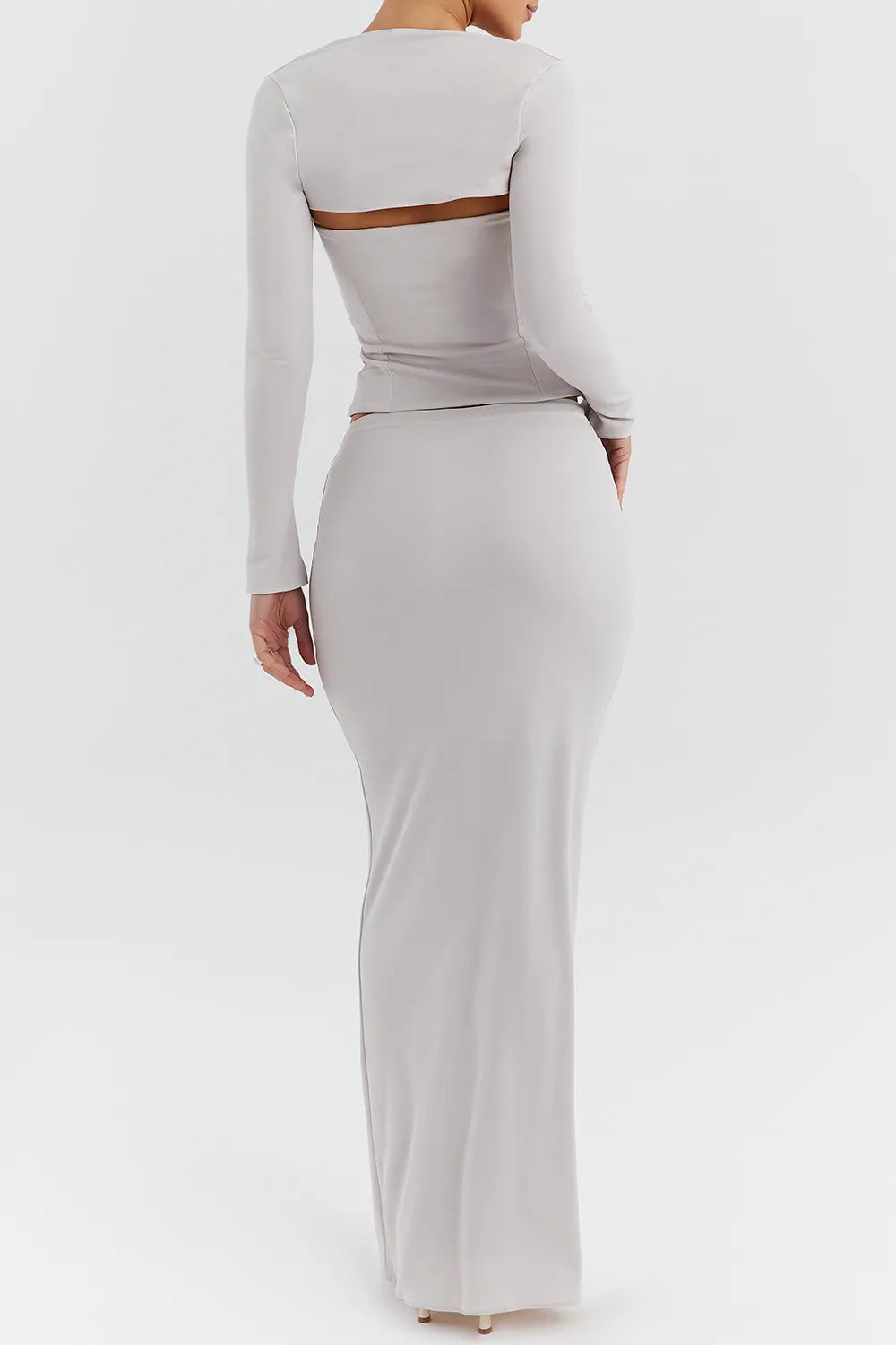 Mistress Rocks Smoke Maxi Skirt - SALE