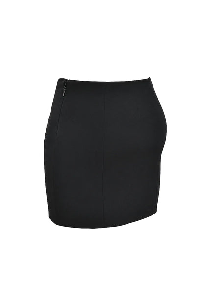 Mistress Rocks Black Mini Skirt - SALE