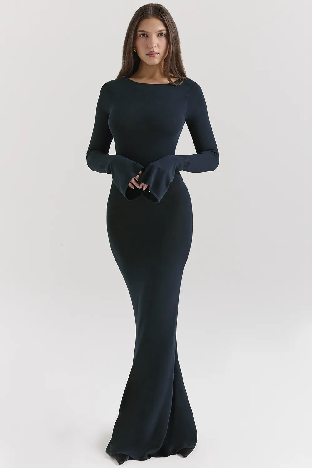 Christiane Midnight Blue Maxi Dress