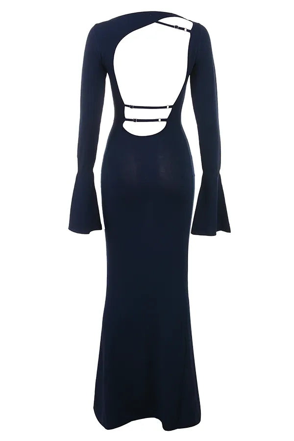 Christiane Midnight Blue Maxi Dress