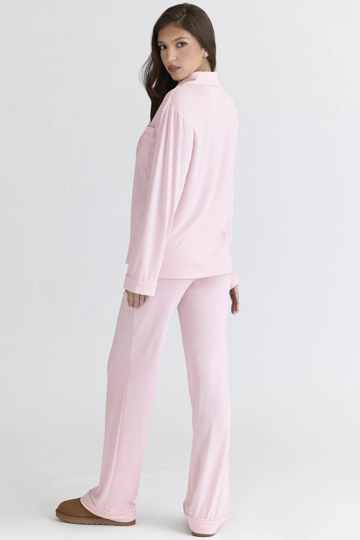 Classic PJs Pink Soft Modal Pajama Set
