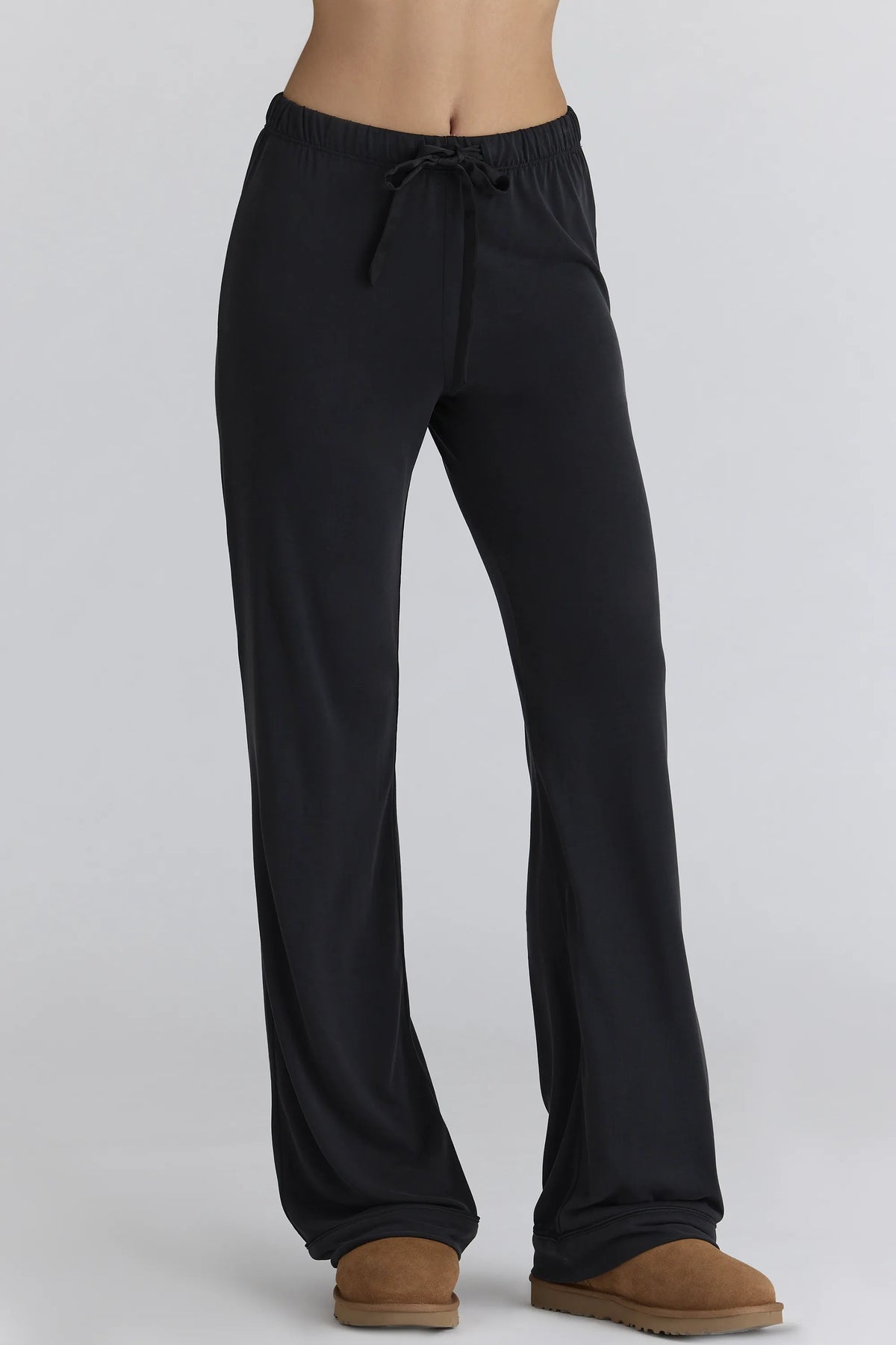 Classic PJs Black Soft Modal Pajama Set