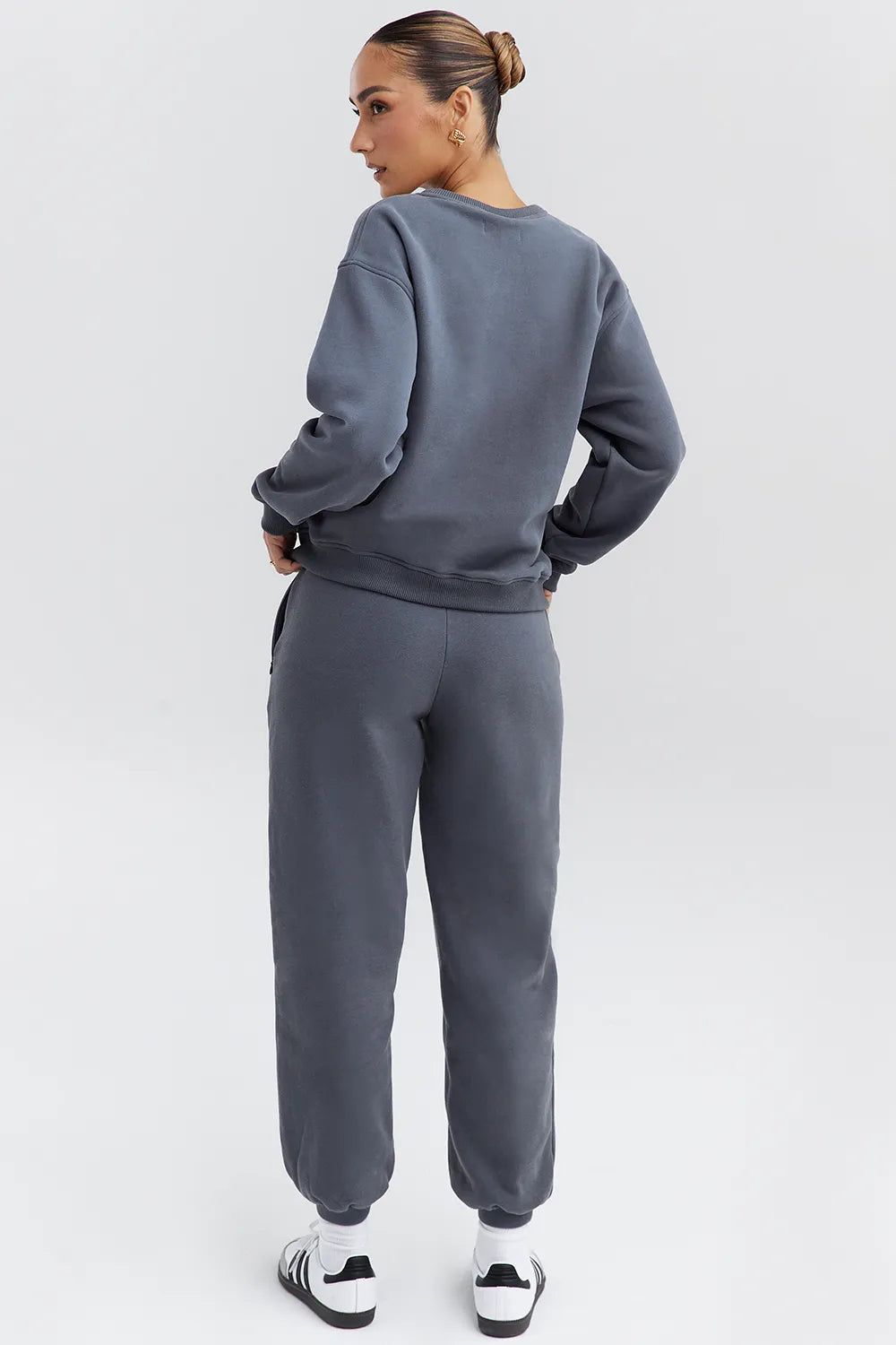 Coast Slate Fleece Back Jogging Trousers