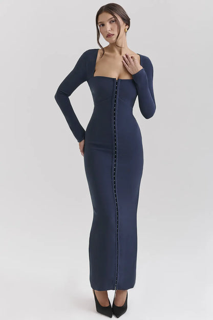Corinthia Midnight BodyCon Maxi Dress