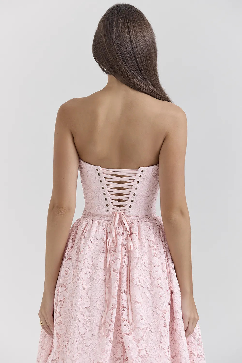 Duchess Ballerina Pink Lace Corset, Skirt and Bolero