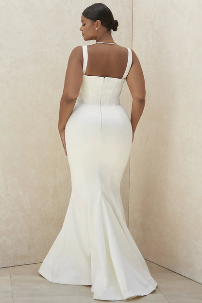 Francoise Ivory Balconette Corset Bridal Gown - Limited Edition