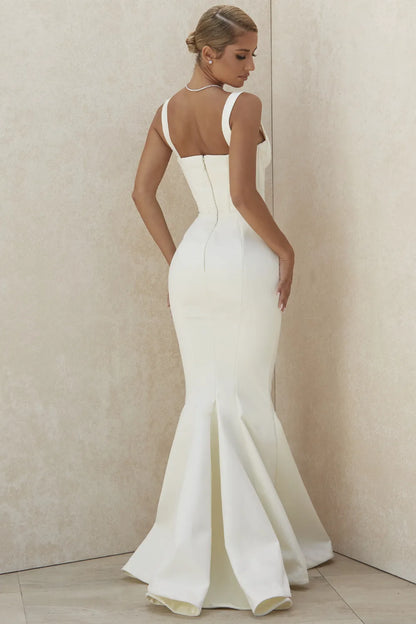 Francoise Ivory Balconette Corset Bridal Gown - Limited Edition
