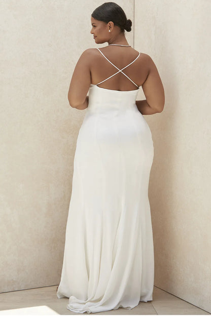 Gigi Ivory Strappy Bridal Gown - Limited Edition