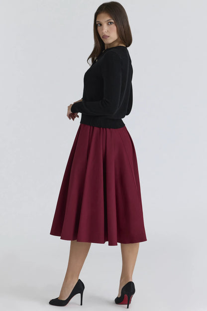 Signature Black Cashmere + Merino Wool Cardigan