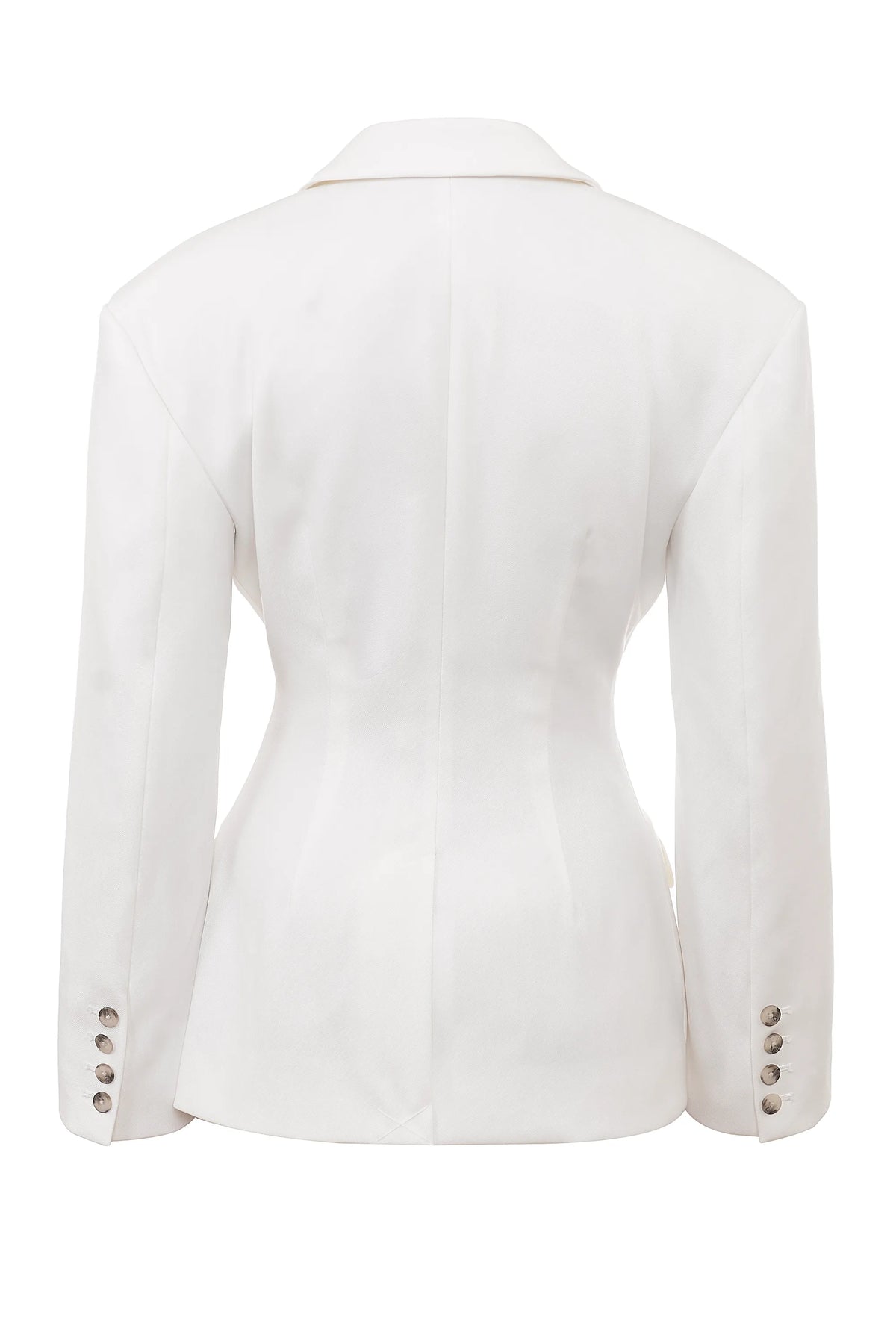 Hudson White Hourglass Blazer