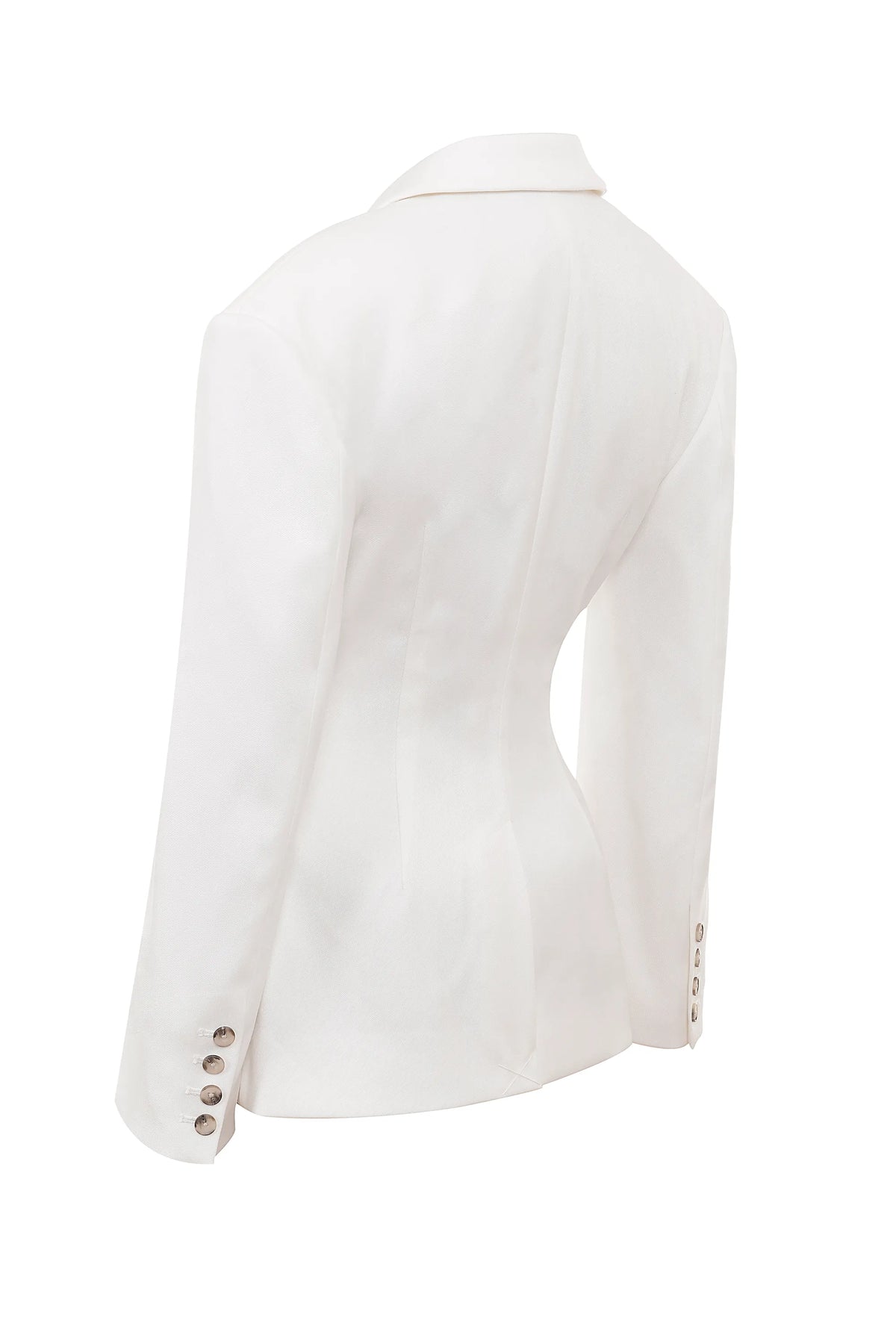 Hudson White Hourglass Blazer