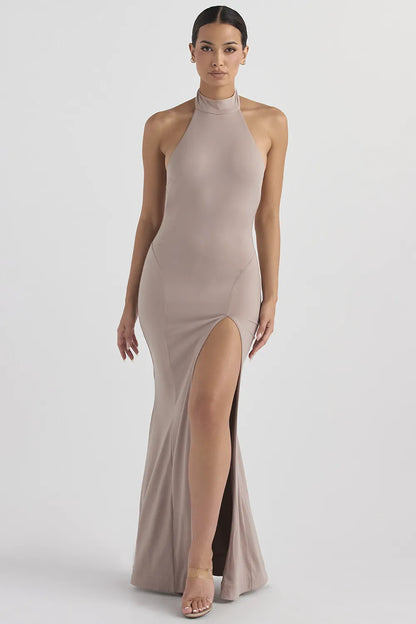 Juliette Mushroom Halter Gown