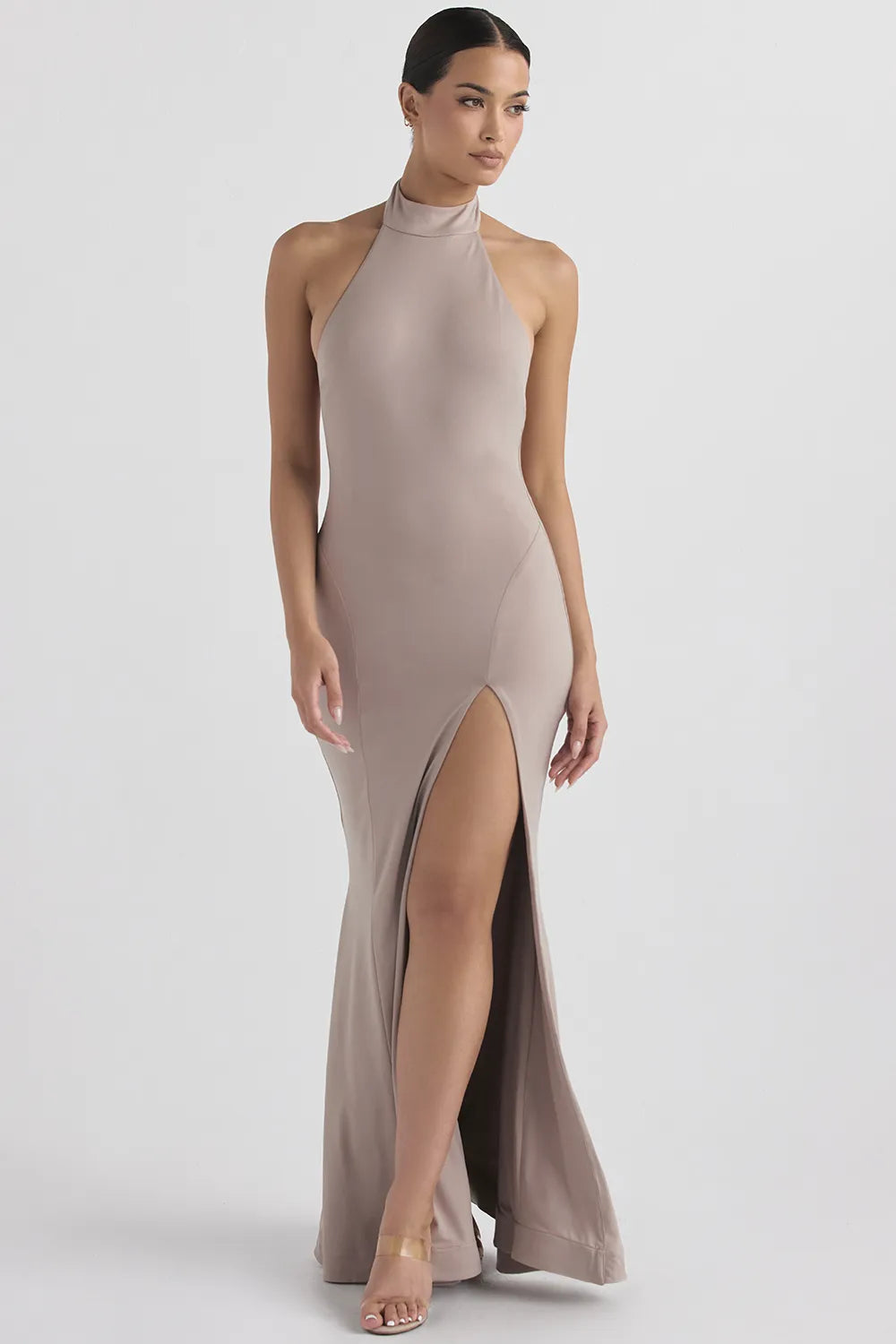 Juliette Mushroom Halter Gown