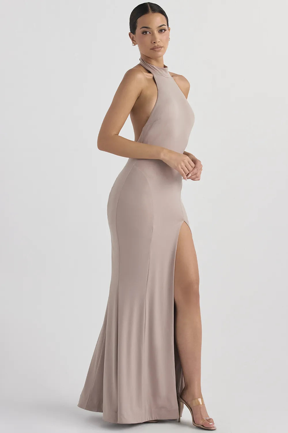 Juliette Mushroom Halter Gown