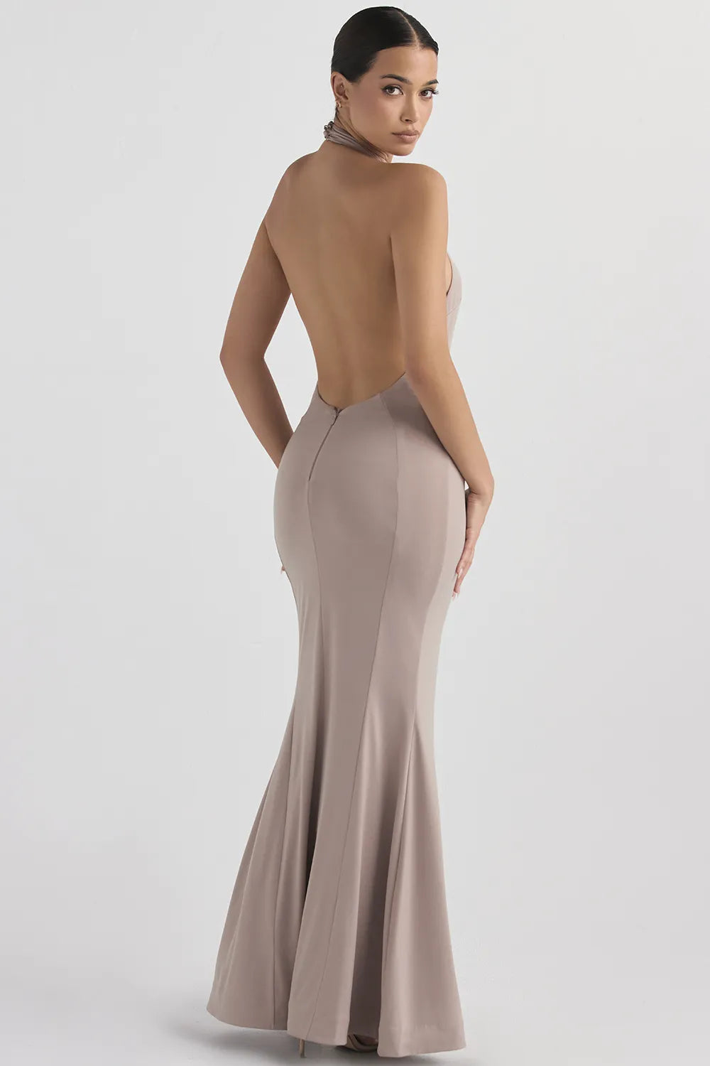 Juliette Mushroom Halter Gown
