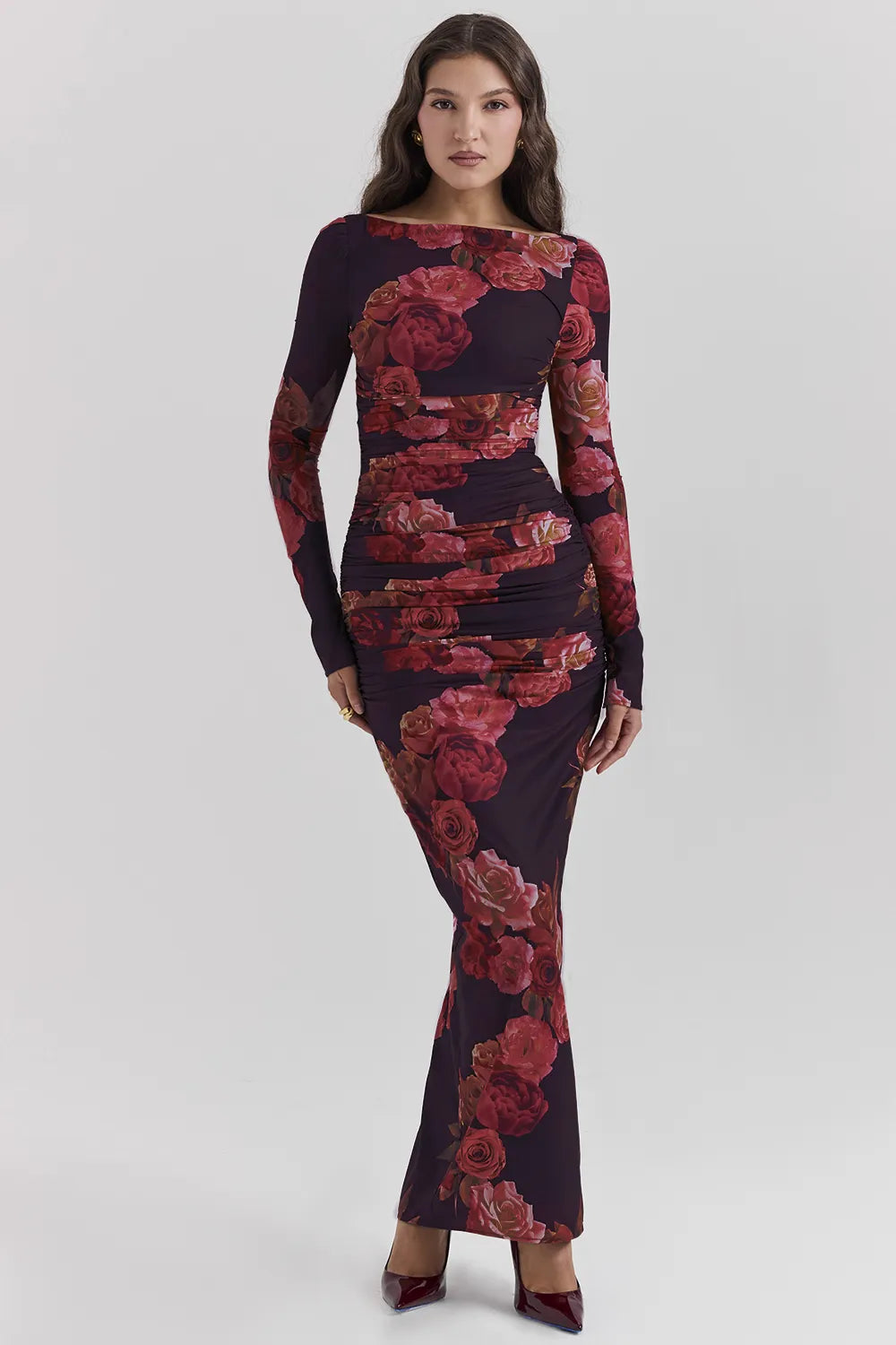 Lanetta Romantic Floral Maxi Dress