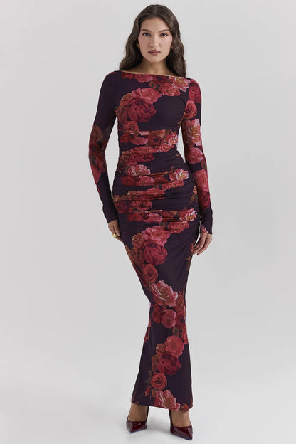 Lanetta Romantic Floral Maxi Dress