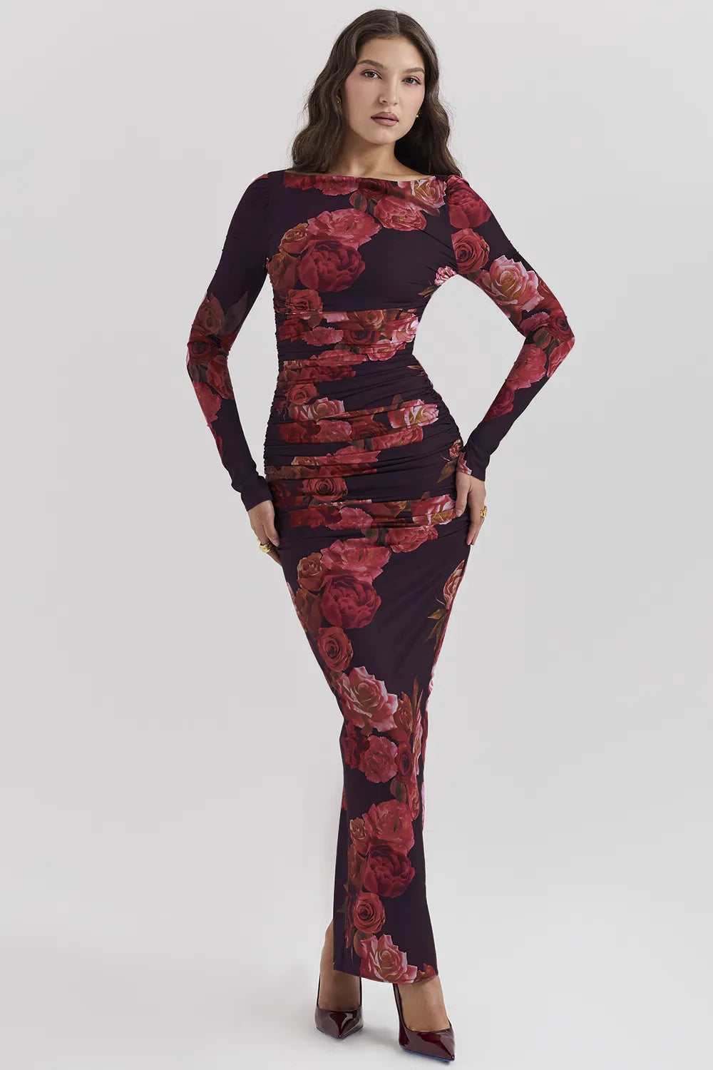 Lanetta Romantic Floral Maxi Dress
