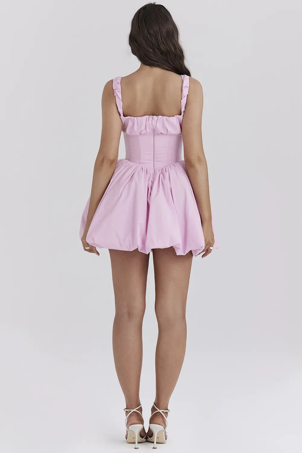 Le Puff Cotton Candy Cotton Tulle Mini Dress