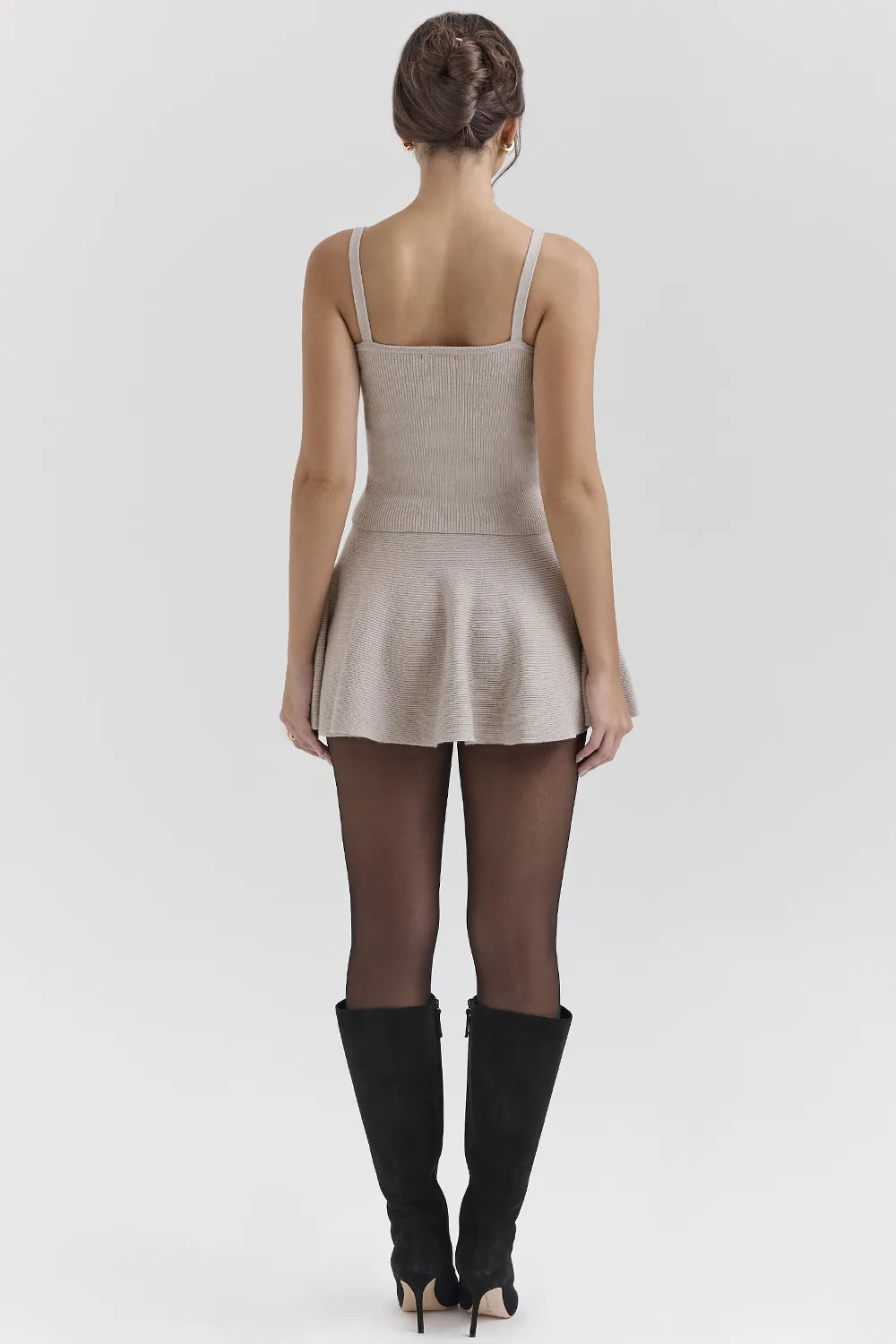 Leigh Biscuit Wool Cashmere Camisole Top
