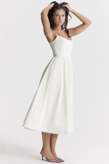 Lolita Ivory Corset Sundress