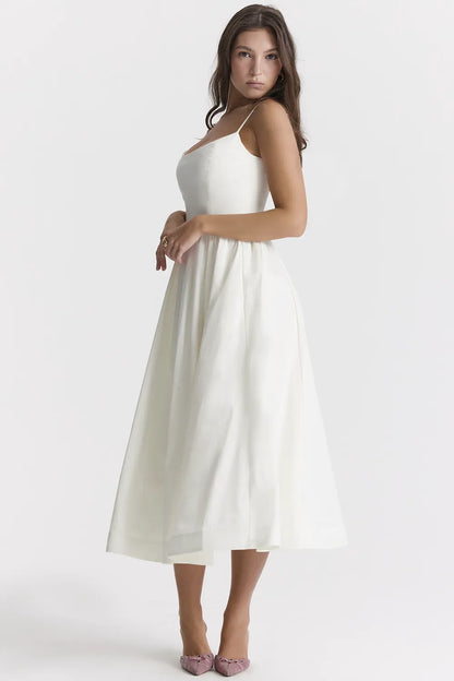 Lolita Ivory Corset Sundress