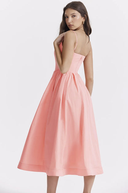 Lolita Apricot Corset Sundress