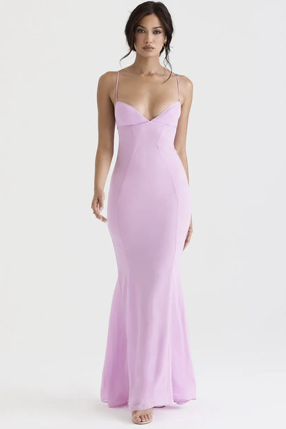 Loren Pink Maxi Dress