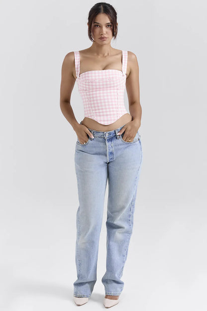 Lottie Strawberry Shortcake Gingham Corset
