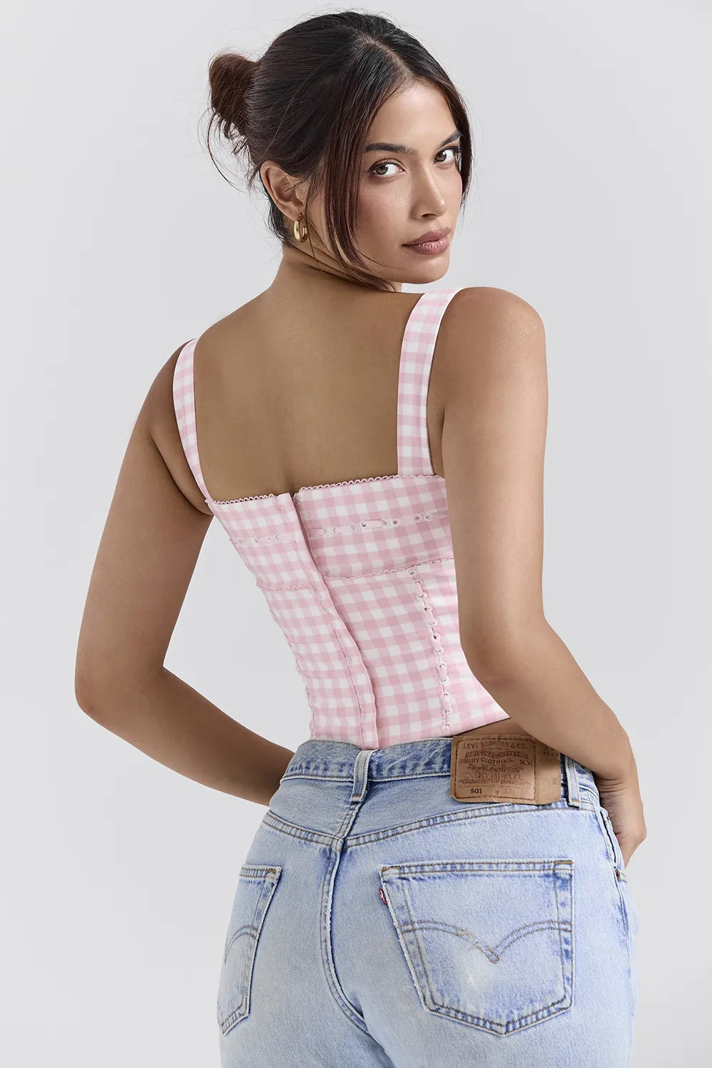 Lottie Strawberry Shortcake Gingham Corset