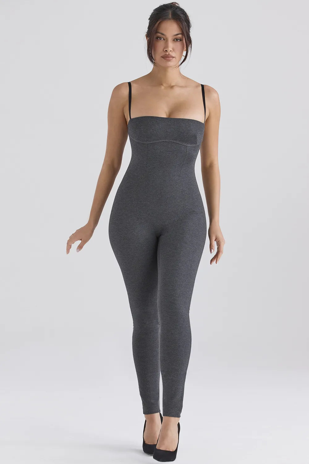 Luisa Charcoal Loungewear Jumpsuit
