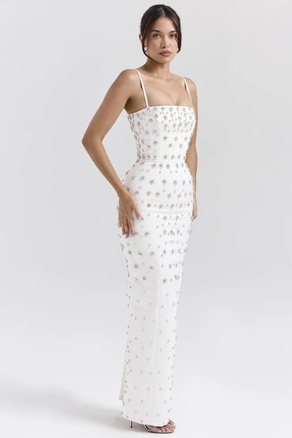Martine Ivory Embellished Corset Wedding Gown
