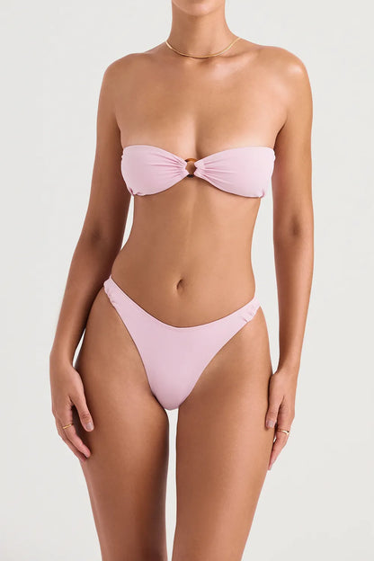 Medea Blossom Bandeau Bikini Top