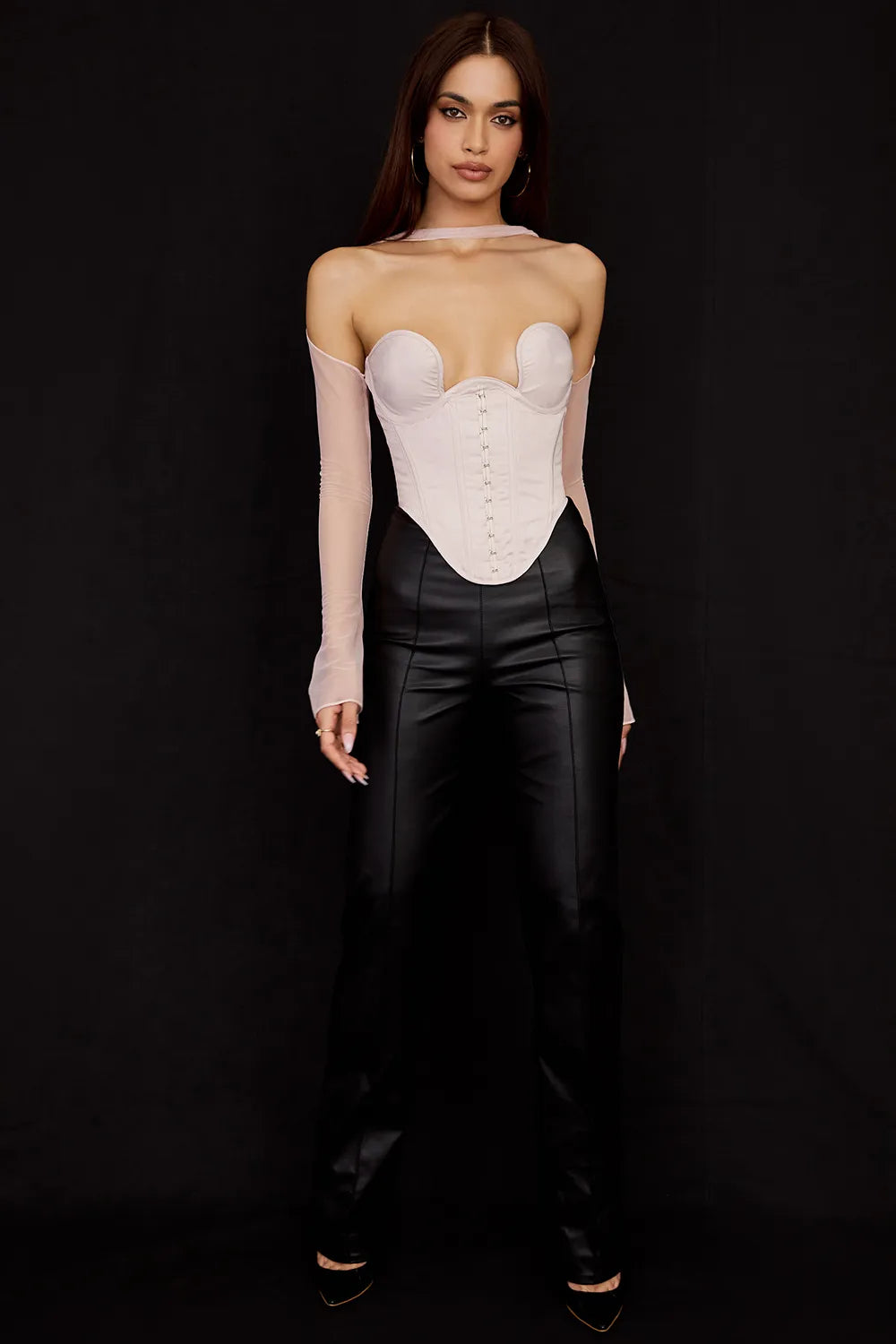 Mina Crystal Structured Corset