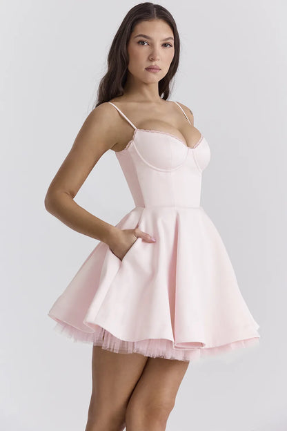 Minimoiselle Ballerina Pink Tulle Mini Dress
