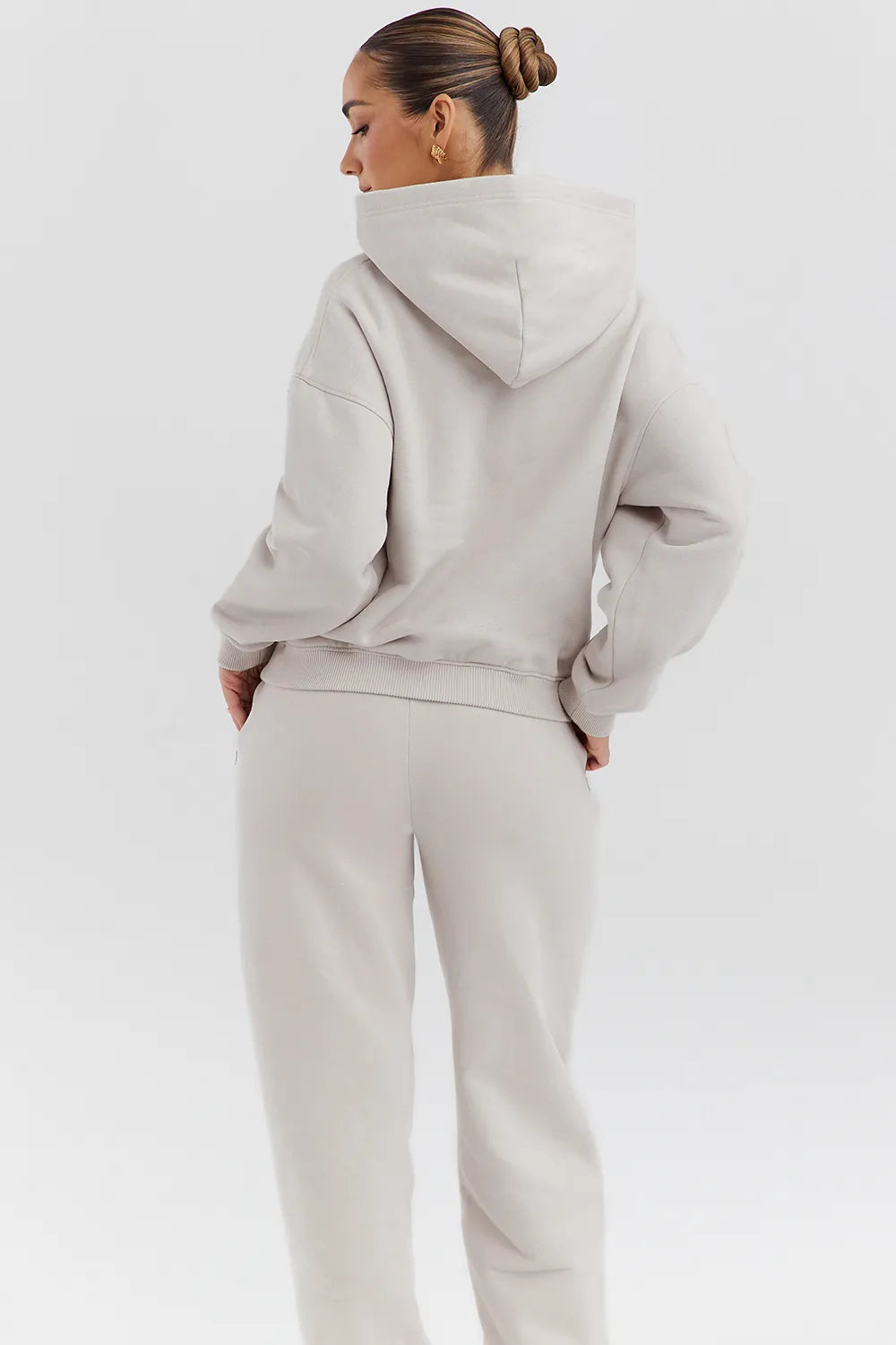 Muse Cloud Cotton Fleece-Back Hoodie